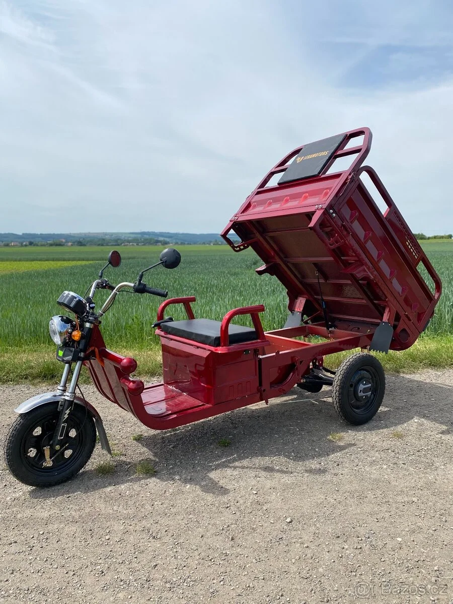 Elektro Tříkolka Leramotors Cargo G1 1000W COC Rikša